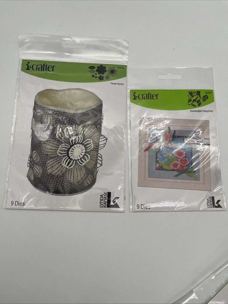 Huge Sizzix I-Crafter Thinlits Cutting Dies Lot Mixed Scrapbooking Card Making