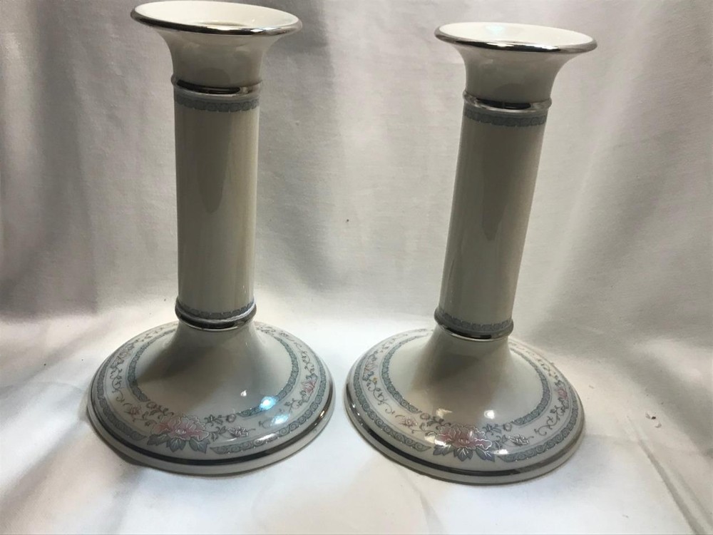 Lenox Charleston Candlestick Pair