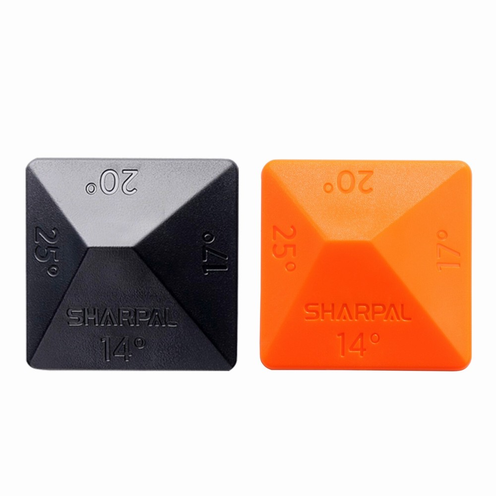 SHARPAL HOLDBUBBLE & ANGLE PYRAMID Whetstone Knife Blade Sharpener Angle Guide