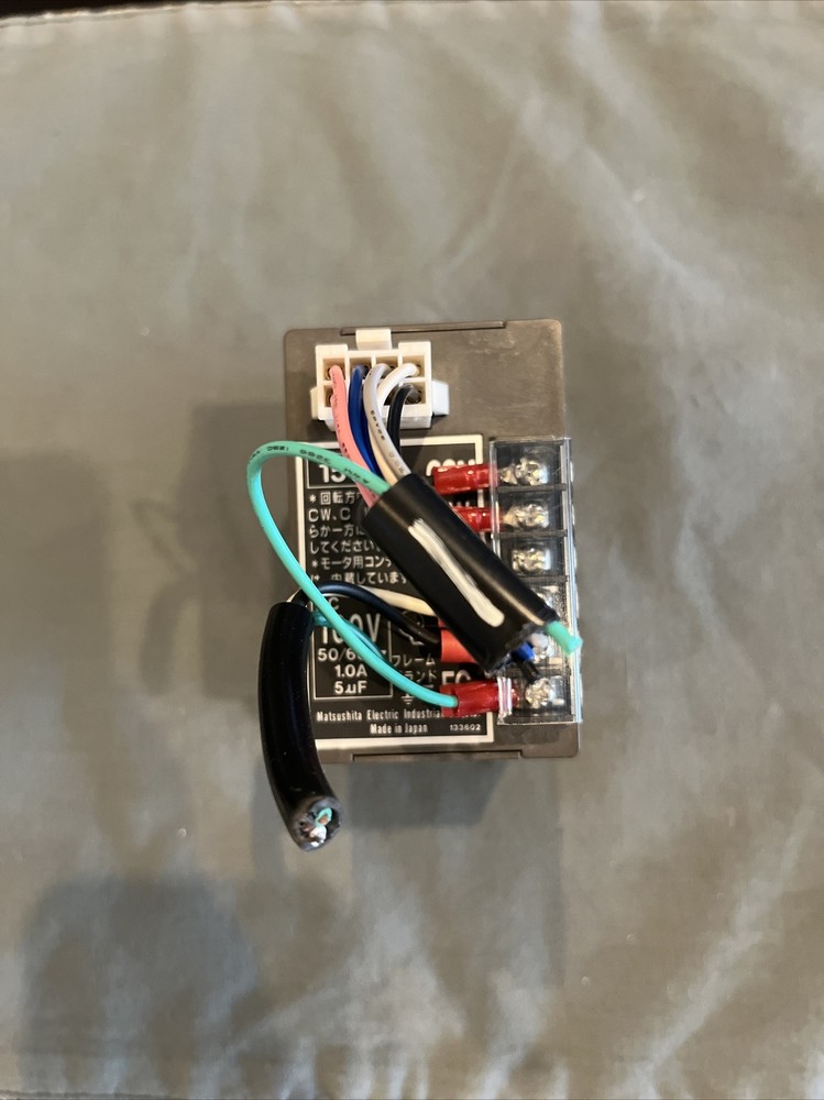 Panasonic DVUS715L Variable Speed Controller Motor