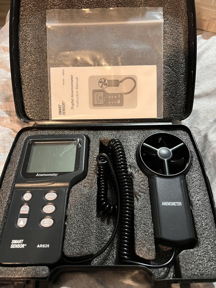 smart sensor digital Anemometer Ar826