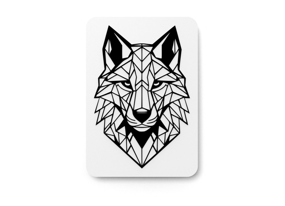 Wolf | Funny sign For Home or Office