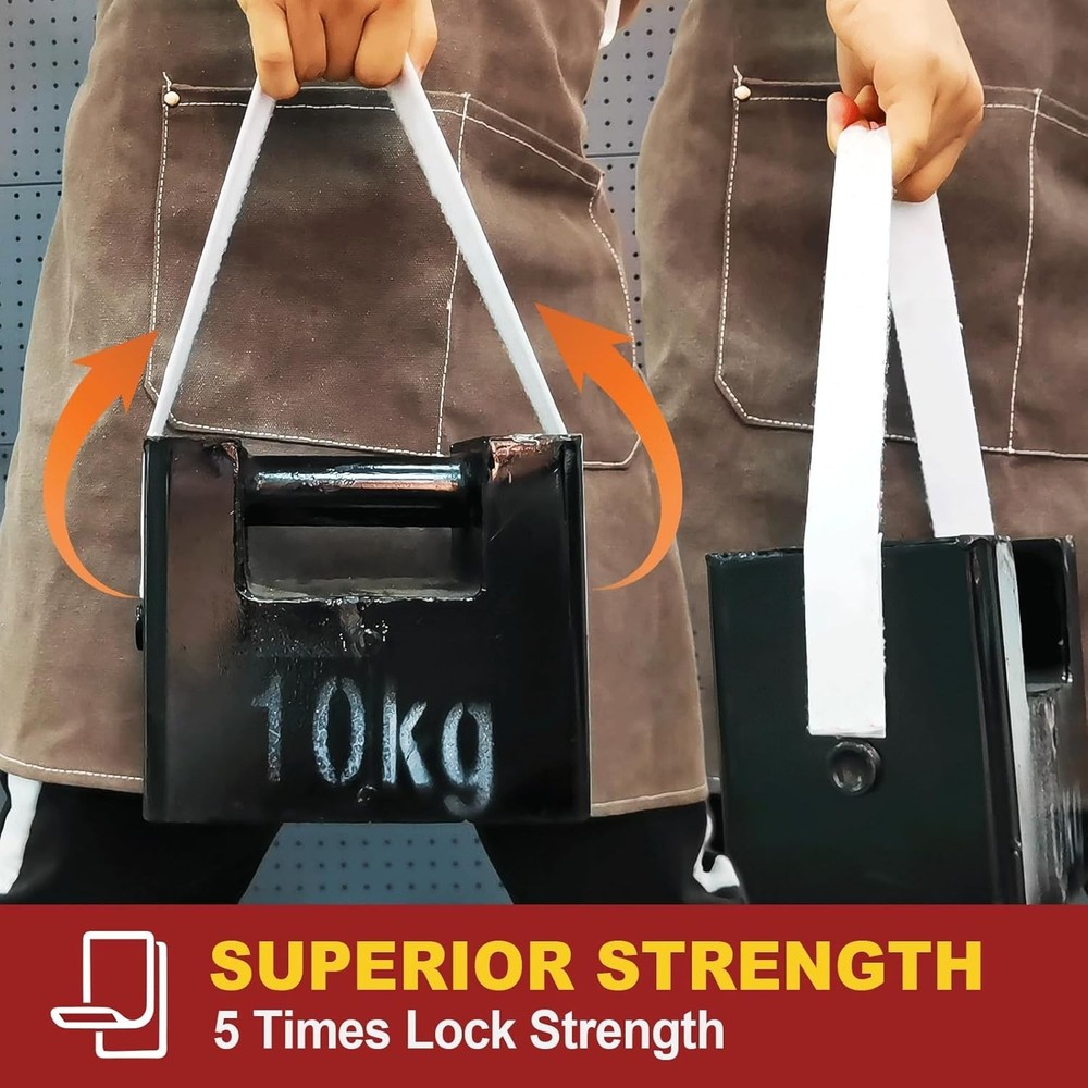 Industrial Strength Hook & Loop Fasteners, 11.5ft - Secure Mounting Solution