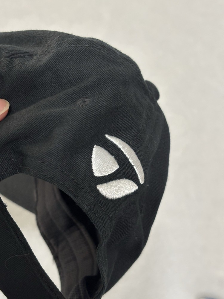 Taylormade BLACK Adjustable Golf Hat Cap || preowned