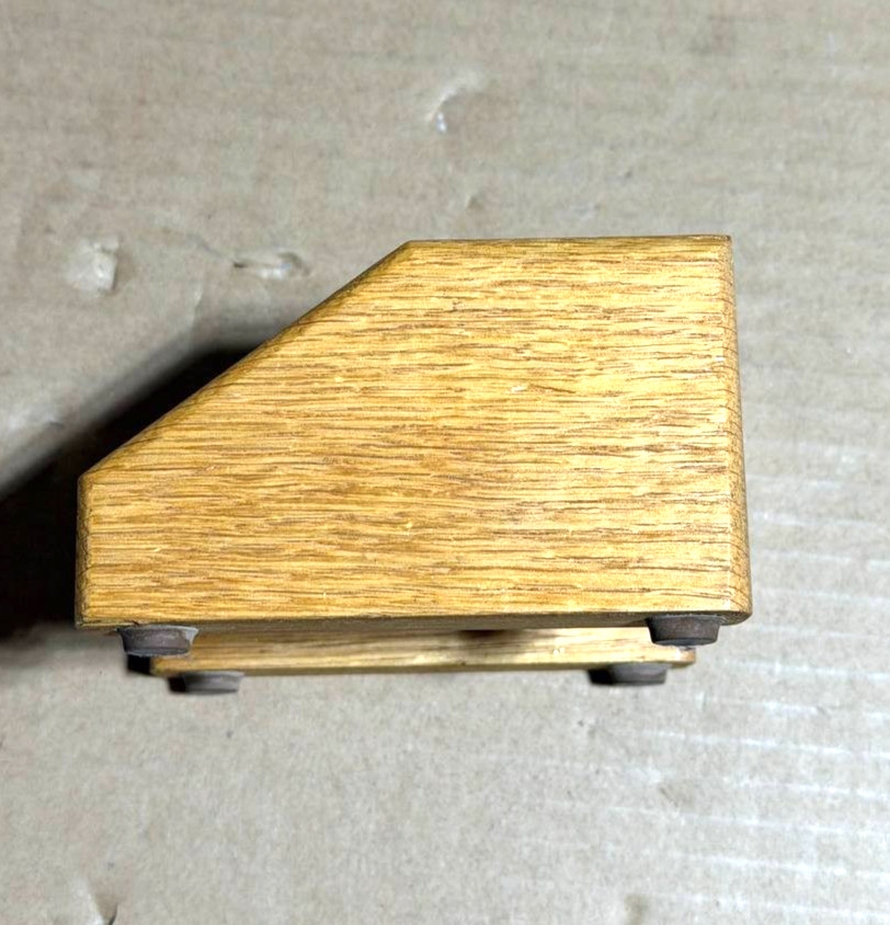 Custom Wooden Red Mute Button