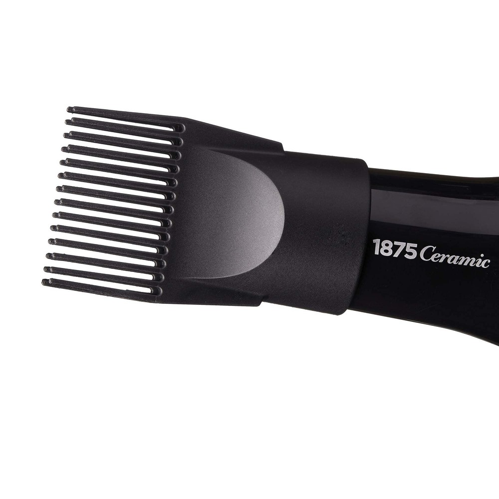 1875 Ceramic Hair Dryer, Powerful Fast Drying, Multi-Setting with Comb Attach...