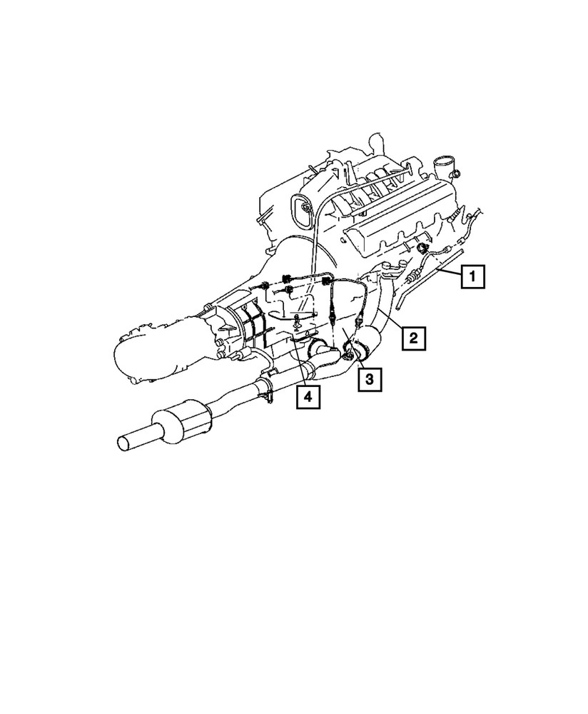 Genuine Mopar Oxygen Sensor 56044580AA