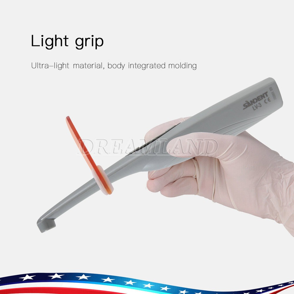 Dental Cordless Led Curing Light 3 Second iLED Cure Lamp Woodpecker Style