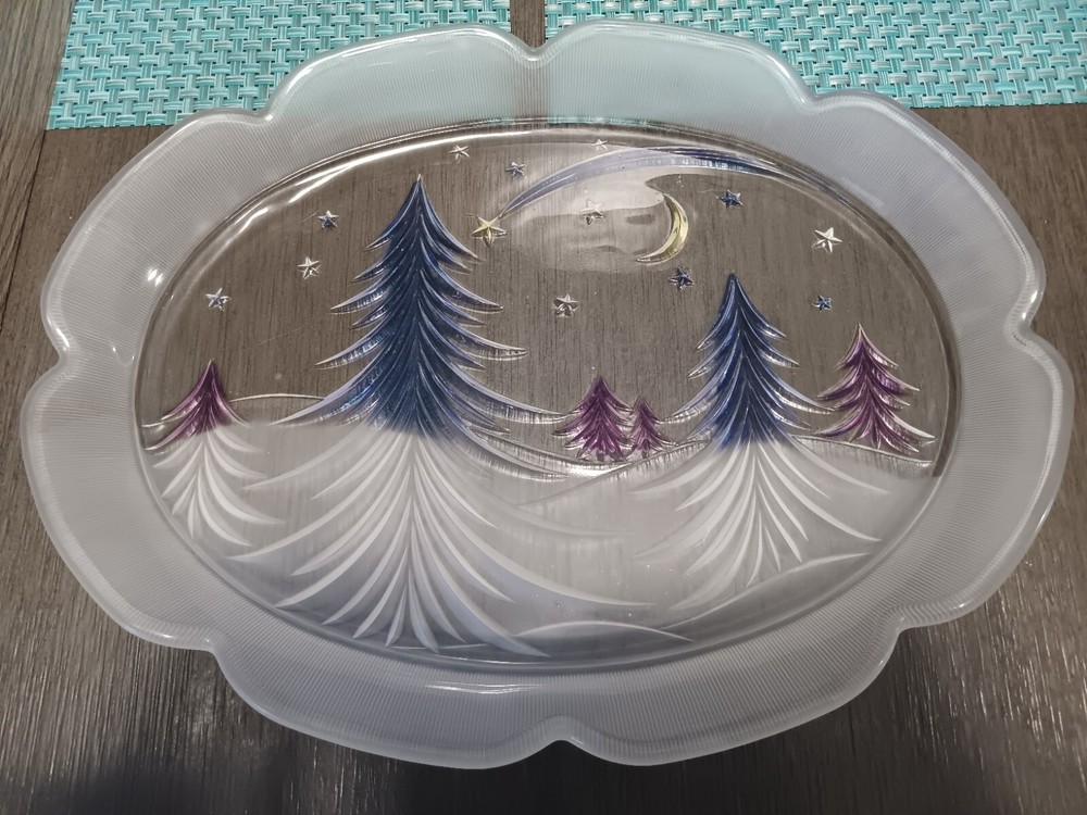 Mikasa Colorfull Christmas Oval Platter