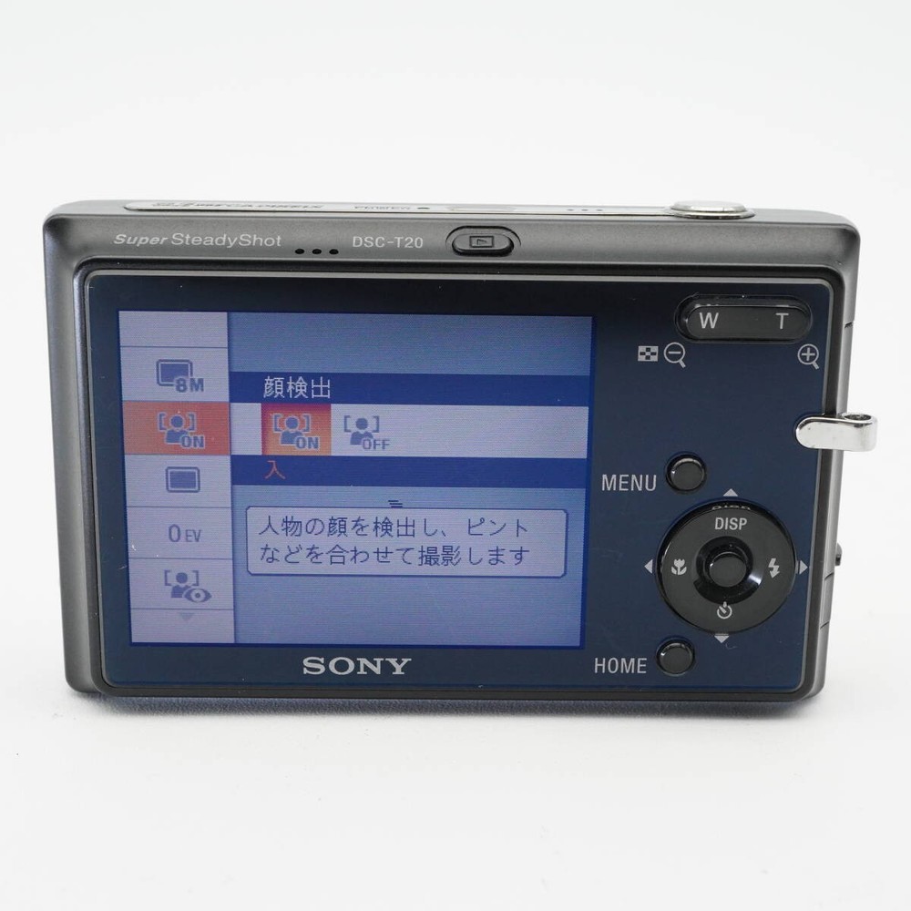 SONY Cyber-shot DSC-T20 Black Digital Camera Compact Digital Camera #AA4765