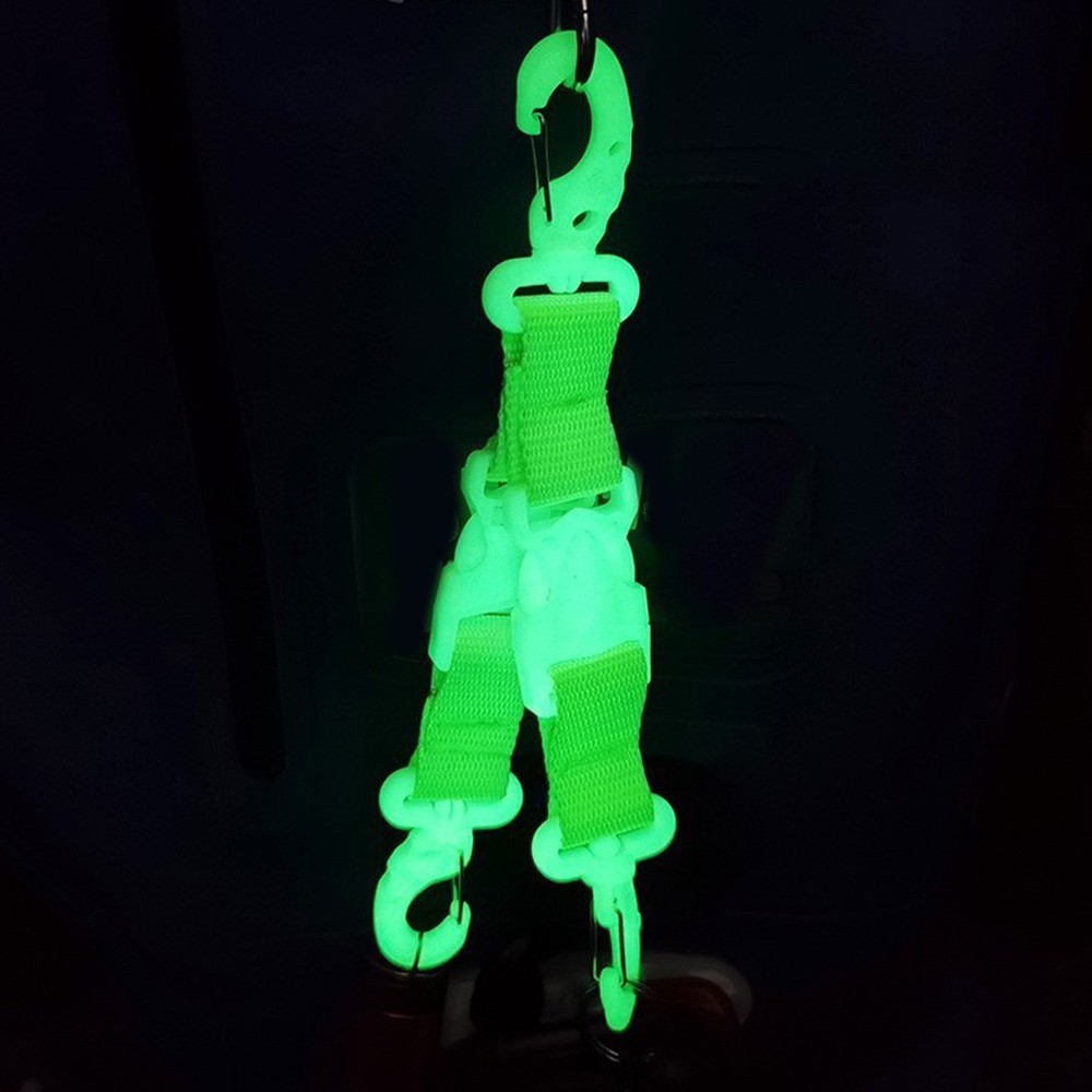 Lightweight Nylon Diving Fin Strap with Glow Feature for Easy Visibility