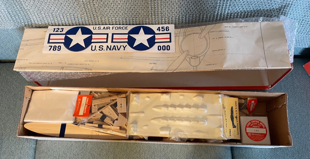 Kyosho Douglas AD-6 Skyraider RC Kit