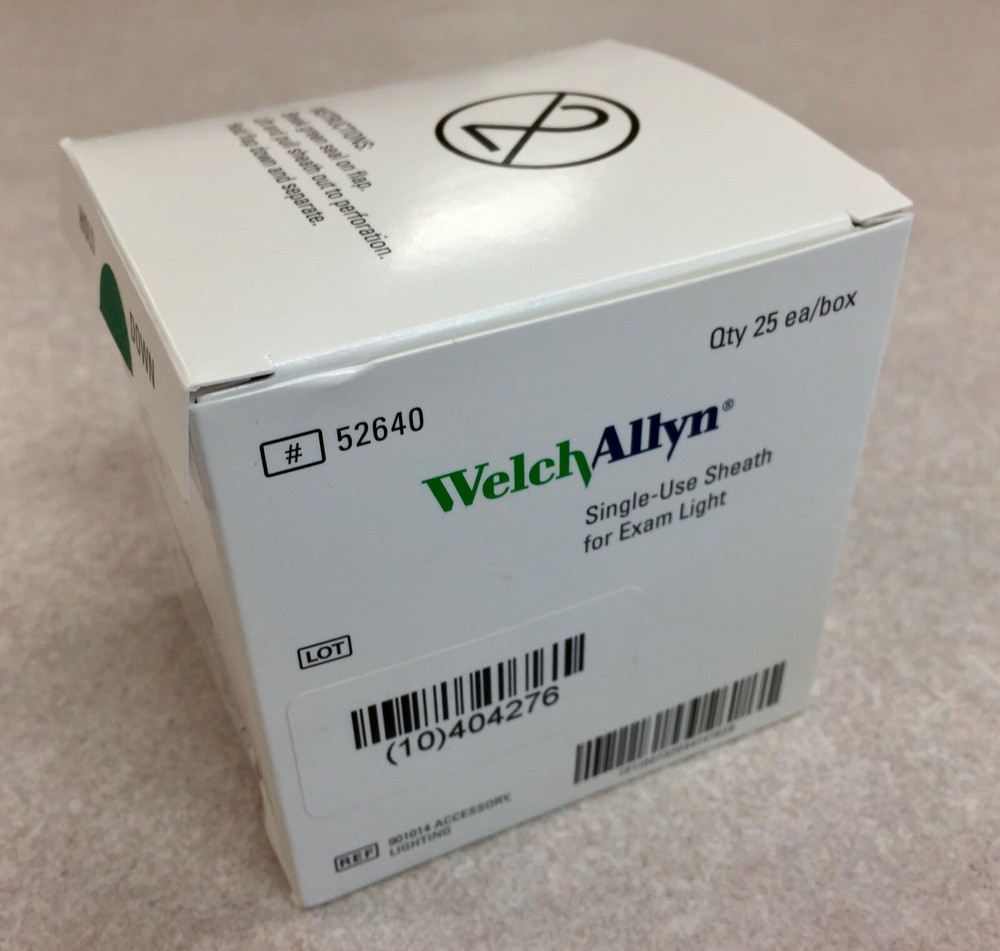 Welch Allyn Disposable Sheath For Exam Lite 52640