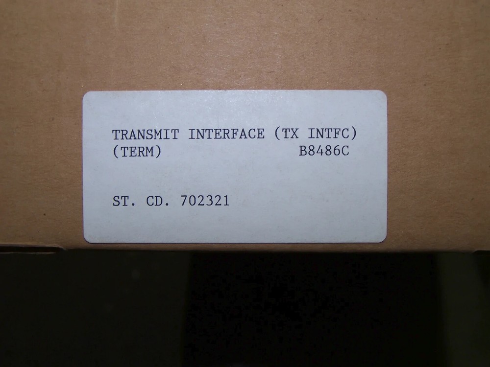NEC Transmit Interface (TX INTFC) (TERM) B8486C Circuit Board
