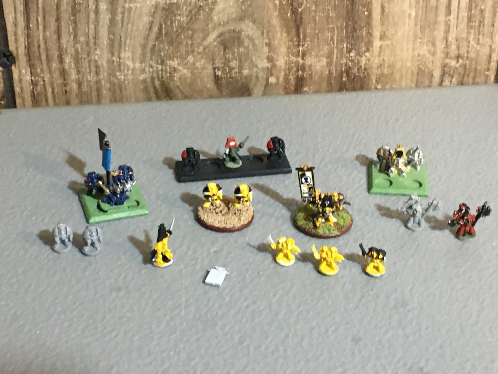 A33494 WARHAMMER EPIC 40K SPACE MARINES MIXE TERMINATOR COMMAND ASSAULT GW