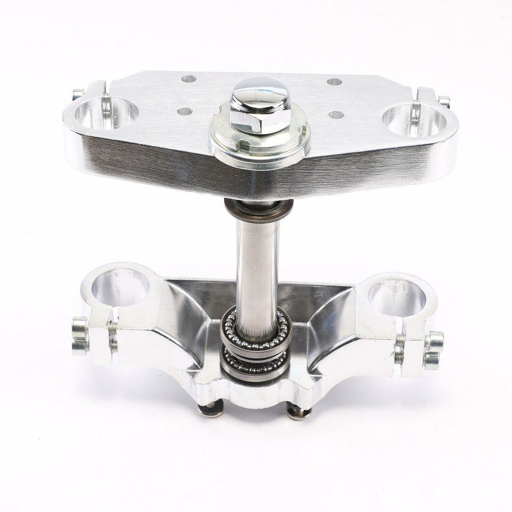 33mm Motorcycle Triple Tree 22mm Handlebar Riser Mounting Clamp Front Fork Bikes