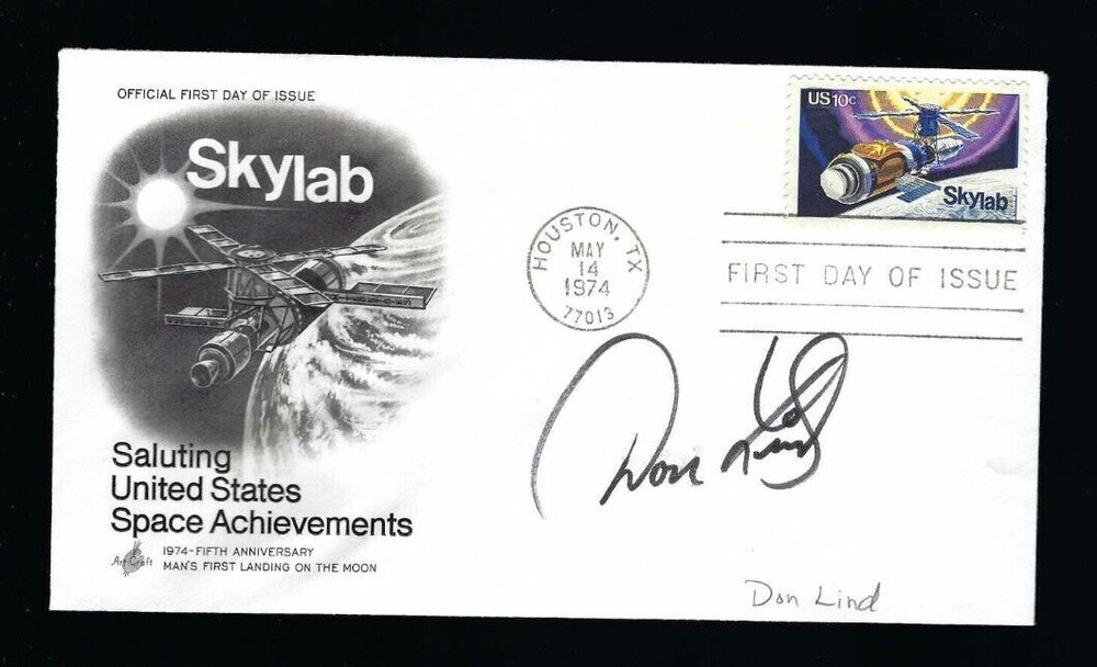 Don Lind signed cover NASA Shuttle Astronaut Space Exploration