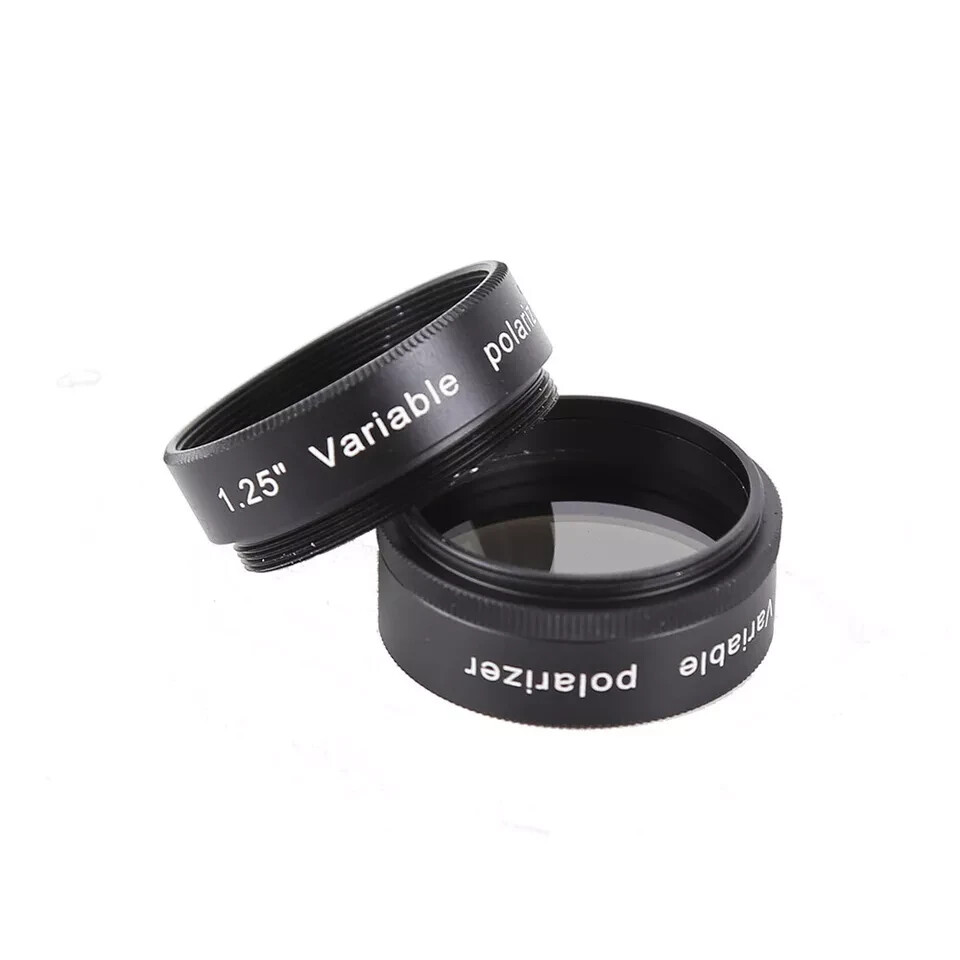 1.25 Inch Variable Polarizing Filter Lens for Astronomical Telescope Eyepiece