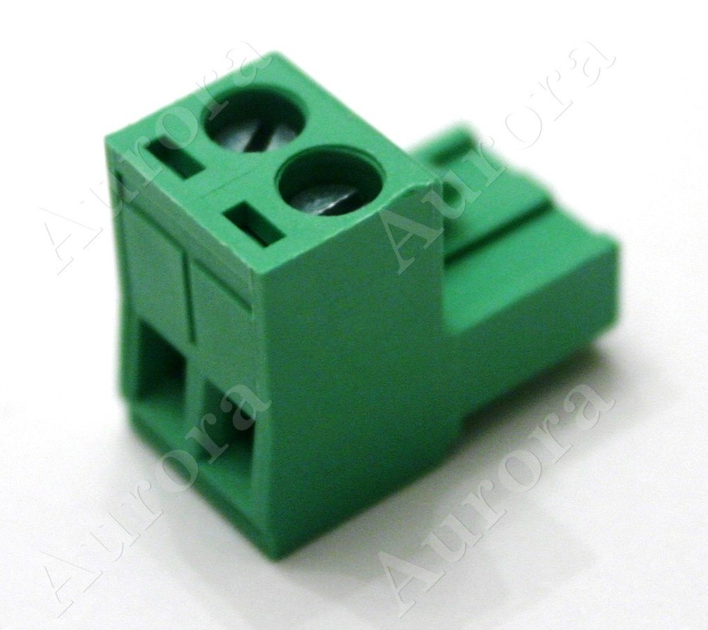 2 Pin / Pole - 5.08mm Green -Terminal Block - Pluggable Connector -Phoenix Plug