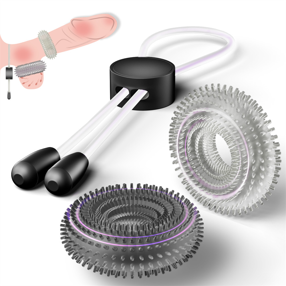 Male Adjustable Silicone Penis Dick Ring Enhancer Prolonging Delay Ejaculation