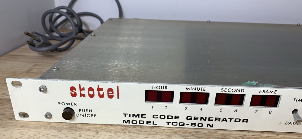 Vintage Skotel Time Code Generator Model TCG80 N - See Description