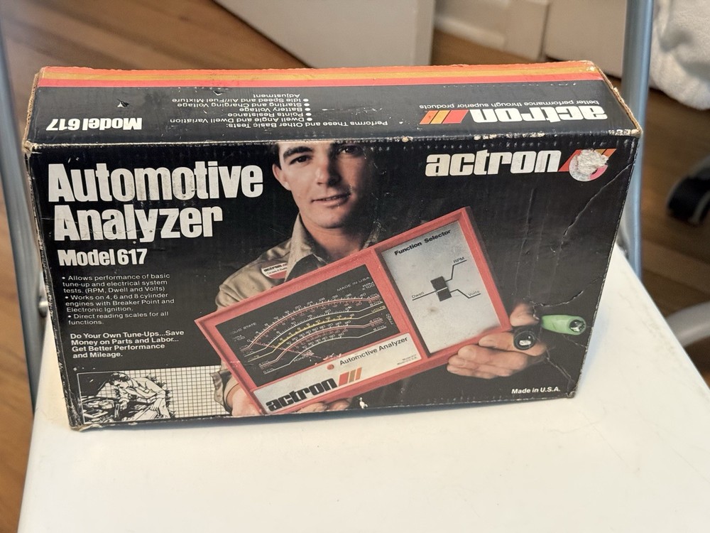 VTG Actron 615 Engine Analyzer & Electrical System Testing W/ Box