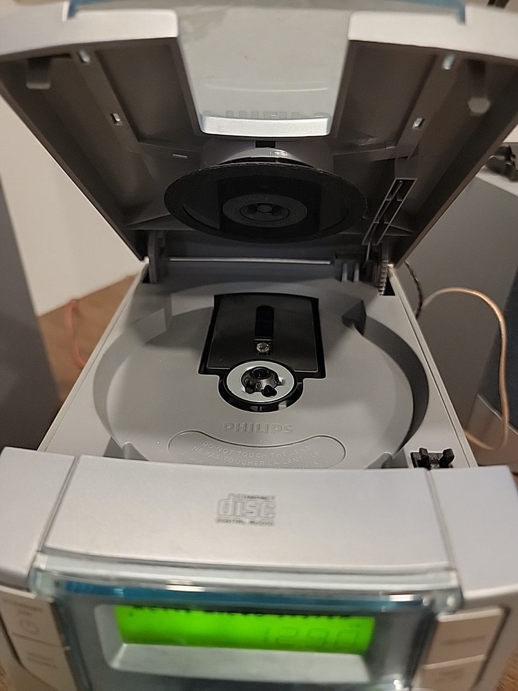 Philips MC118 Micro Stereo System Player - As Is Cassette Player Not Working