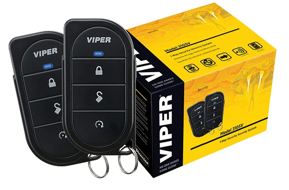 Viper 3105V Enhanced 1-Way Security System w/ Keyless Entry