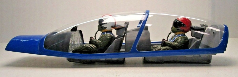 FMS Giant Scale 2 Seat Cockpit Canopy Remote Control Fighter Jet Finished