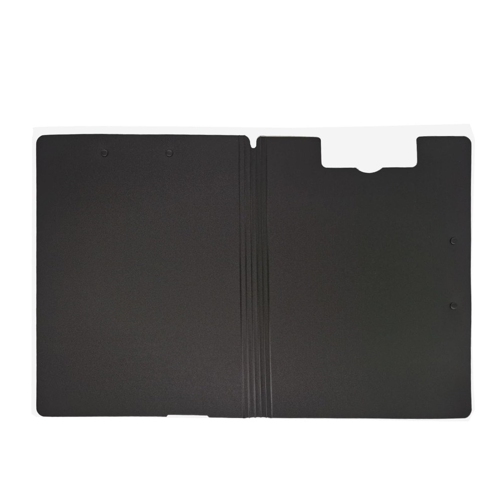 A4 Clipboard with Cover, Foldable Clipboard with Two Clips File Document Orga...