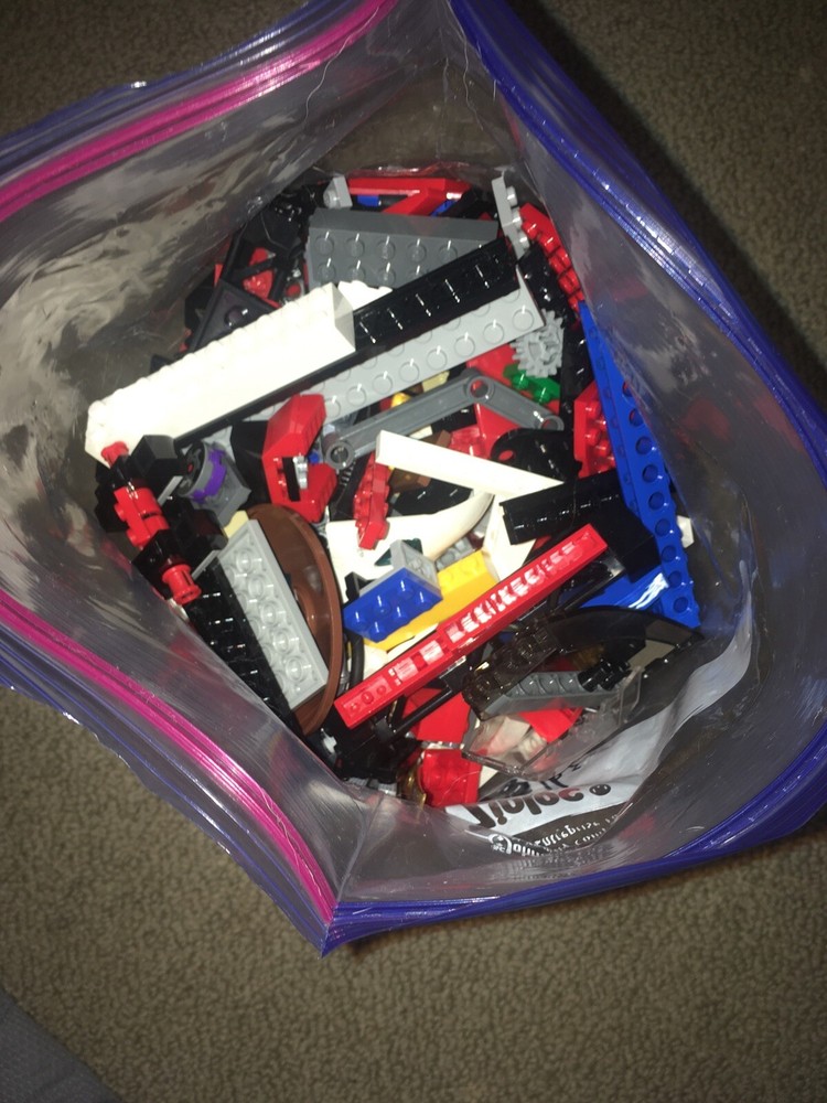 2.5 lbs Assorted LEGO Bulk Mixed Pieces Lot
