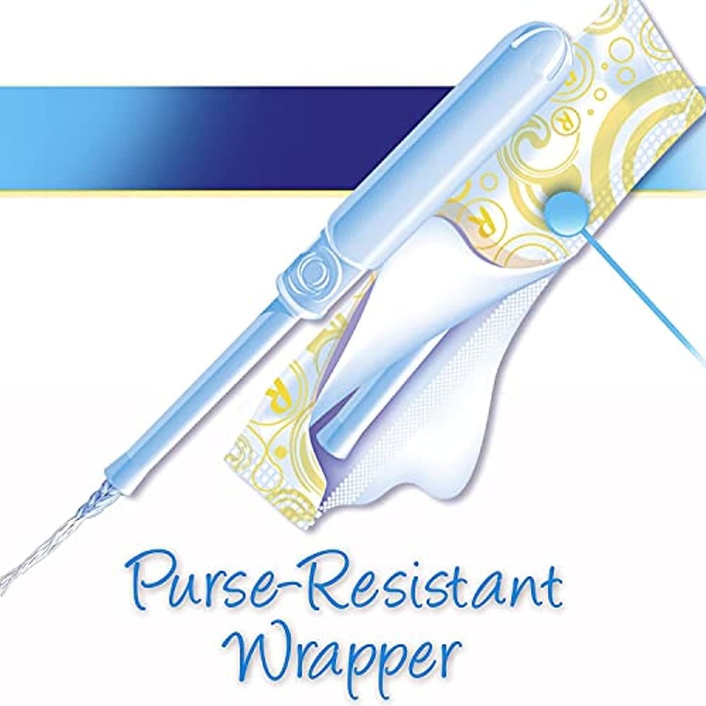 Tampax Pearl Plastic, Antigravity LeakGuard Braid, Regular Absorbency Unscented