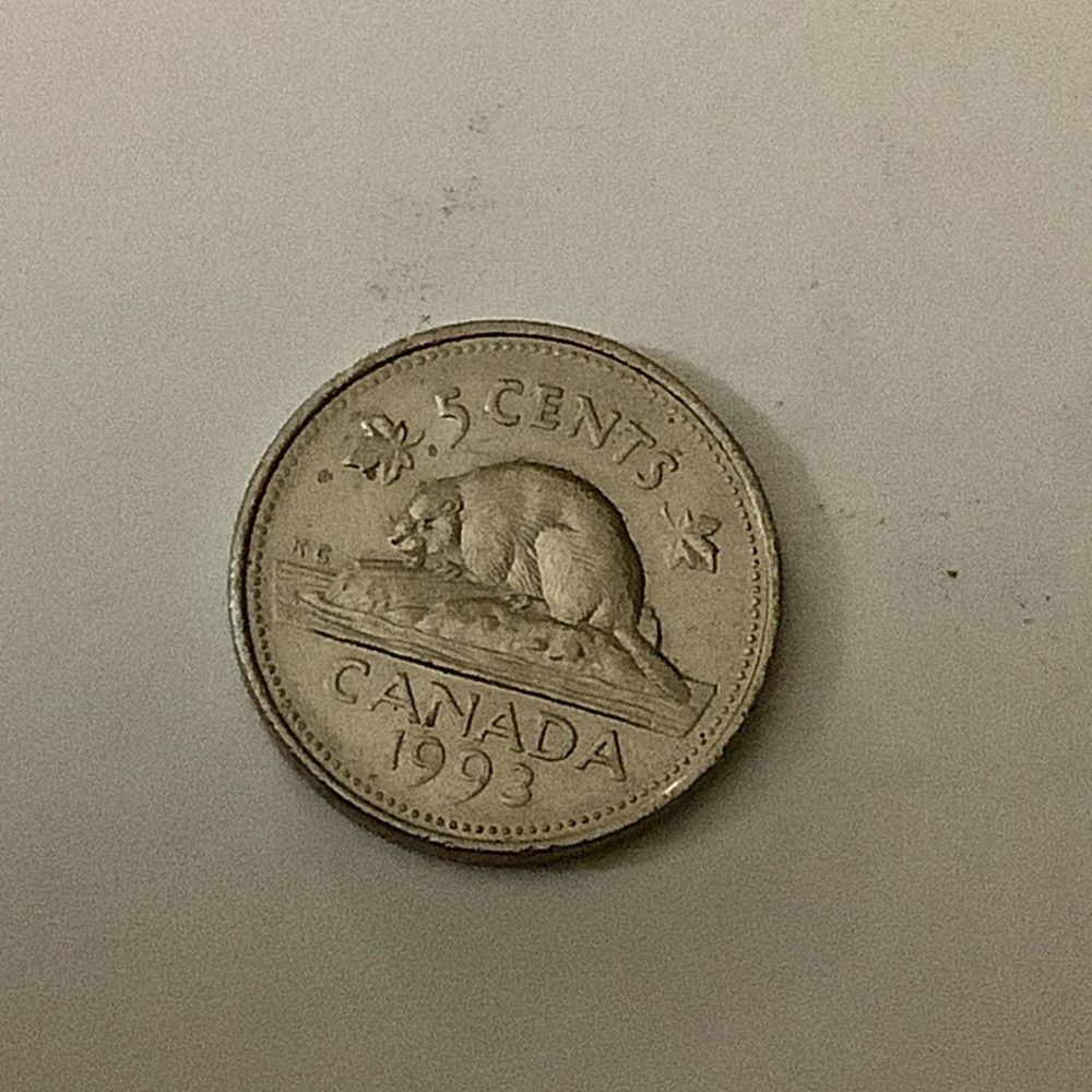Canada 5 Cents 1993