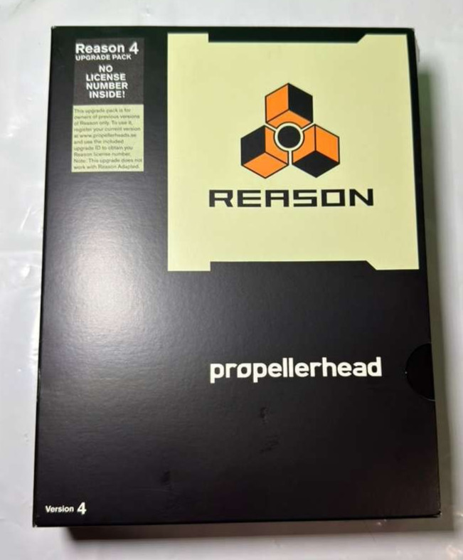Propellerhead Reason 4.0 Upgrade Pack – Music Production Software (No License)