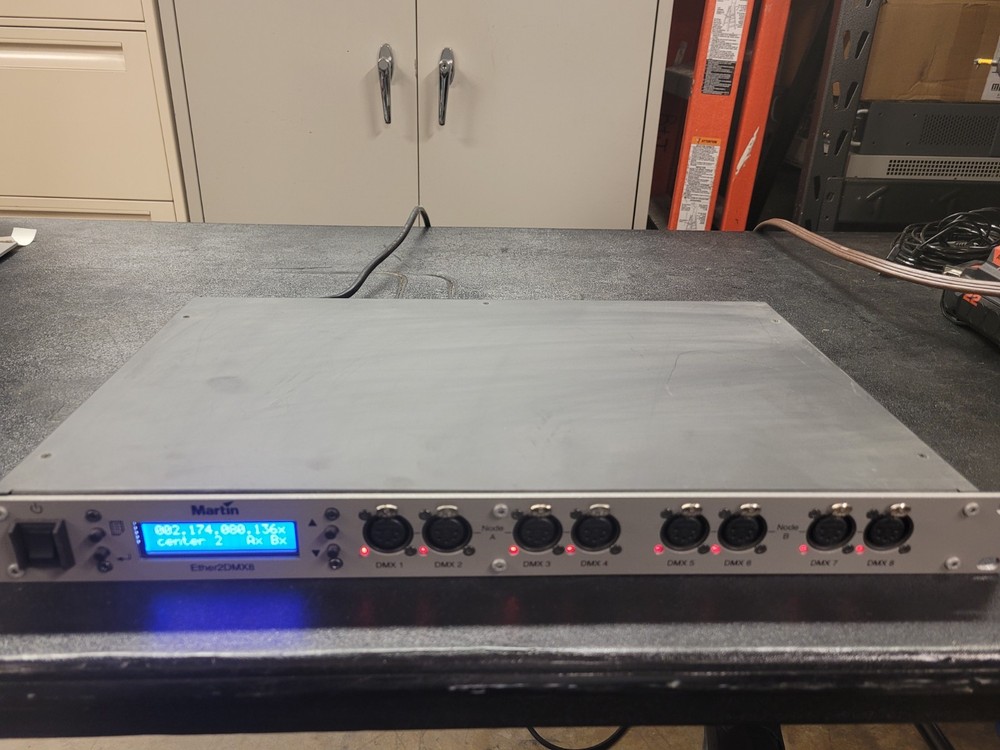 Martin Ether2DMX8 Artnet to DMX