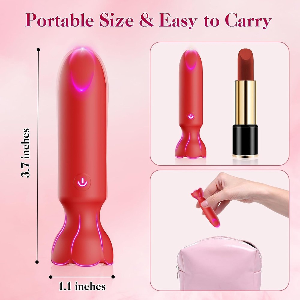 Mini - App Controlled 9 Vibration Modes, Long Distance Discreet