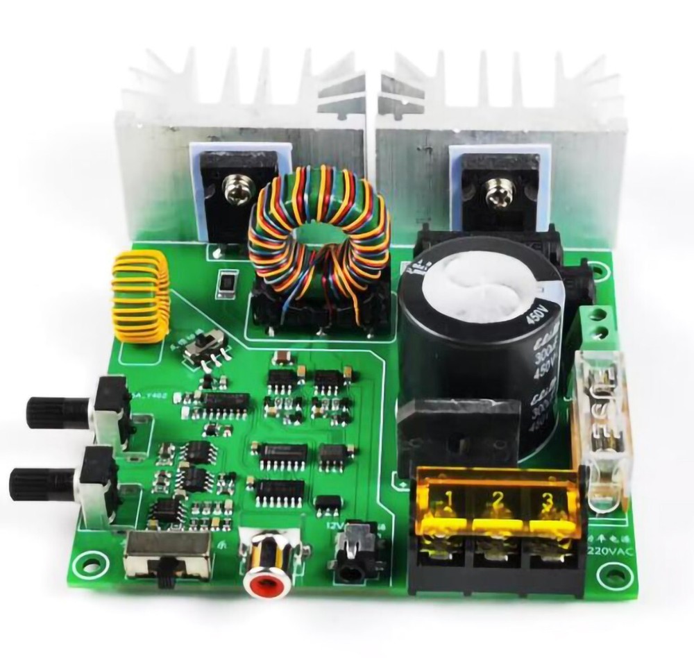 SSTC Solid State Tesla Coil Half-Bridge Integrated Driver Board Music Arc 10CM