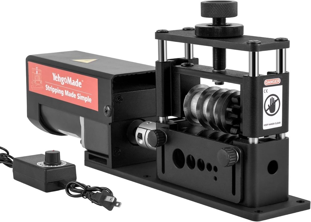 Electric Wire Stripper Machine with Enhanced Motor, High-Efficiency Cable Str...