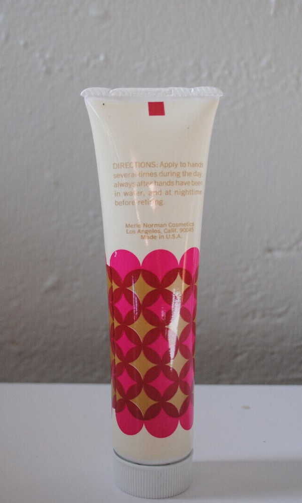 VINTAGE MERLE NORMAN HAND CREAM 3.5 OZ
