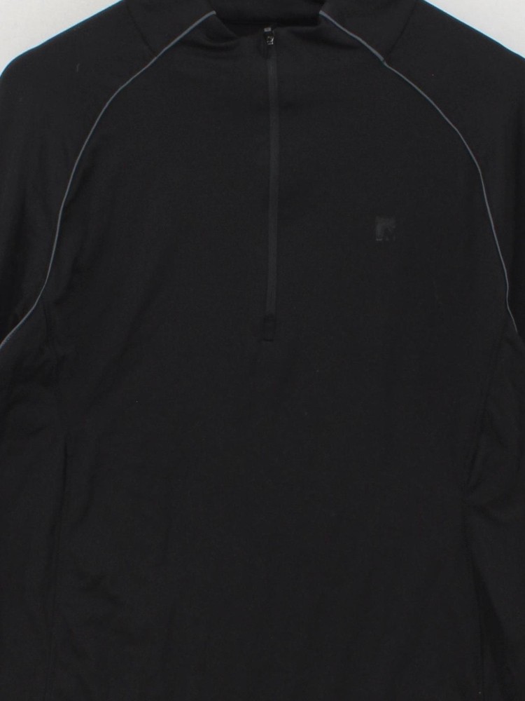 Nevica Men's Loungewear XL Black Polyester with Elastane Mock Neck Basic