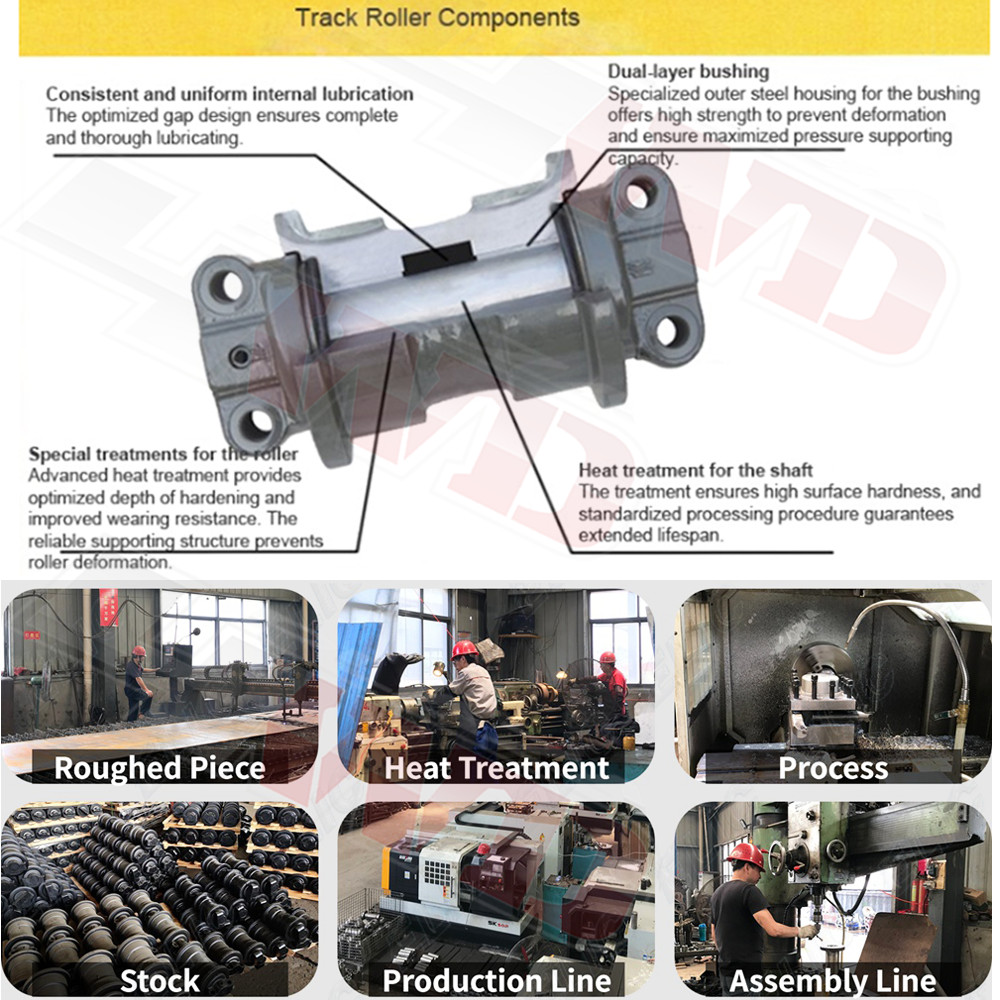 Track Bottom Roller fits Caterpillar CAT 289D Compact Track Skid Steer Loader