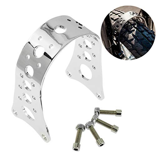 Motorcycle Front Fork Brace Tracker Narrow Fit for Harley Chrome Chrome