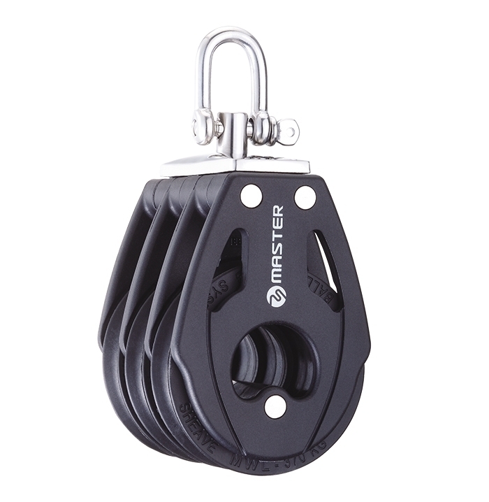 57mm Triple Swivel Shackle Block - Master BB-0505F