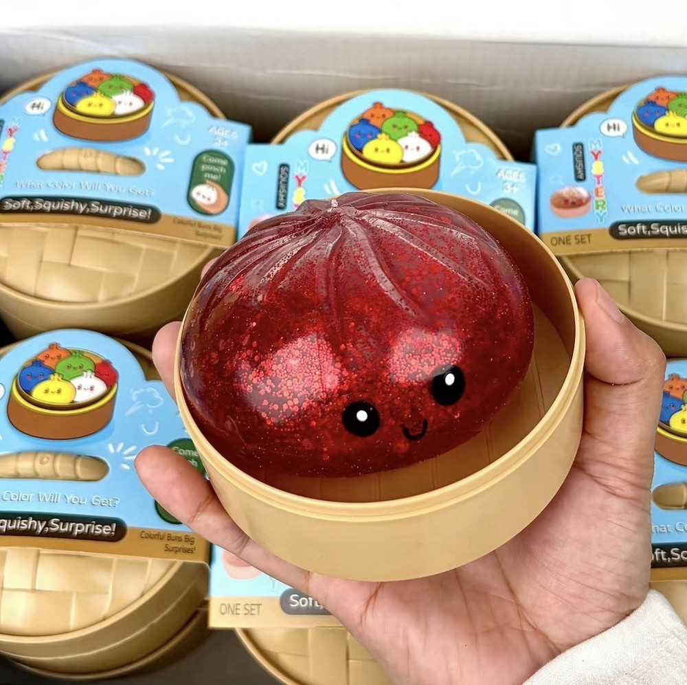 Squishy Bun Rainbow Mystery NEW Dumpling
