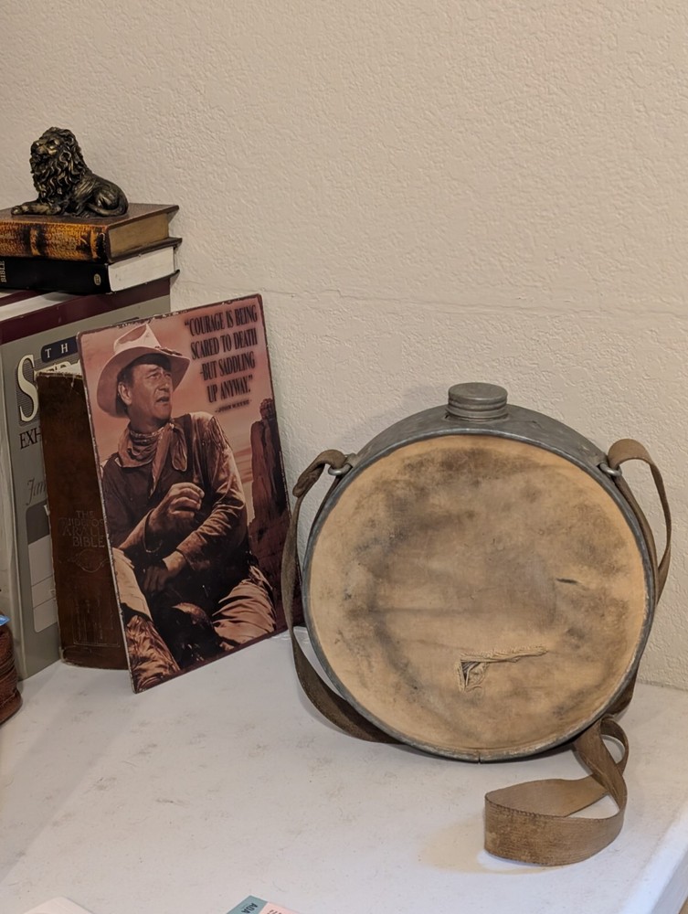 Antique 4 QT Canteen