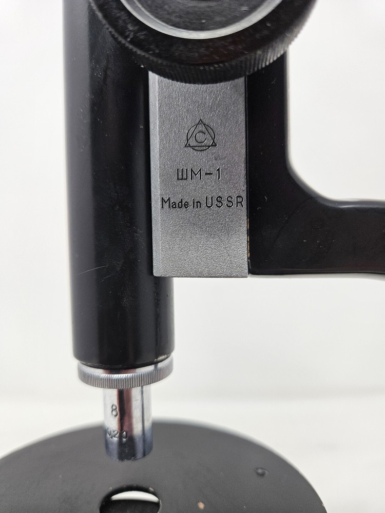 Vintage WM-1 Microscope Made in USSR