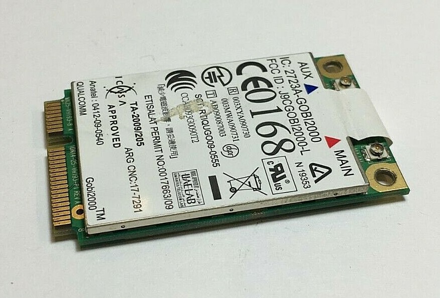 Qualcomm Wireless Adapter Gobi2000 Wwan 3g GPS
