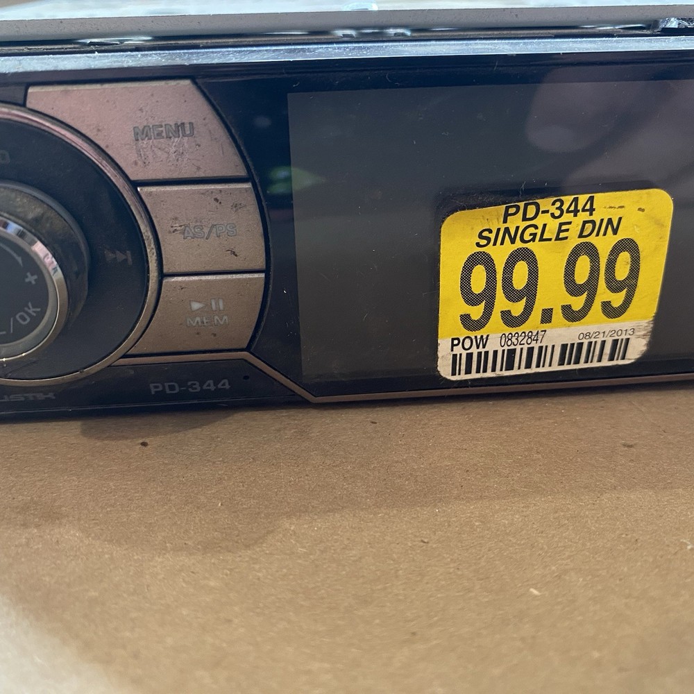 Power Acoustik PD-344 Faceplate
