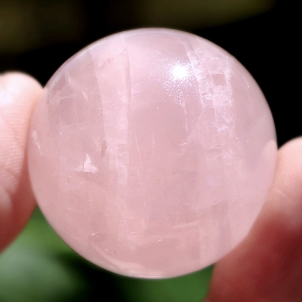Star Rose Quartz Sphere, Approximately 30 mm (RQ82)