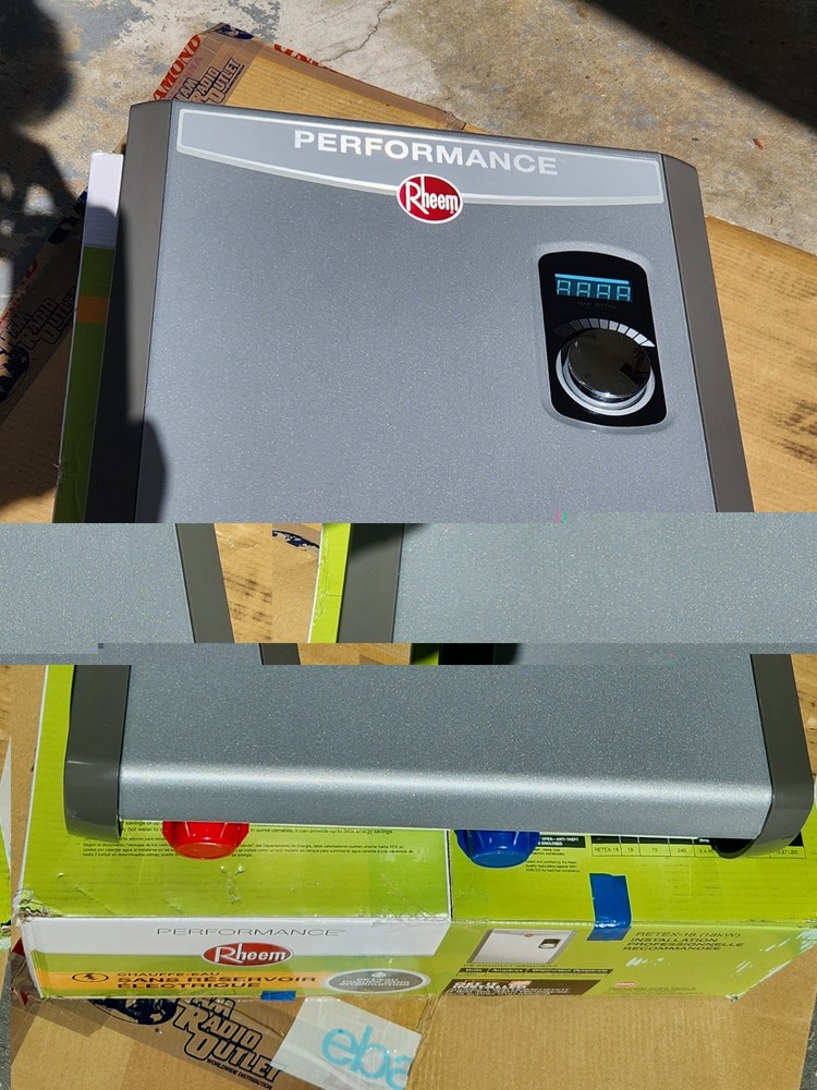 PARTS / REPAIR - RHEEM PERFORMANCE RETEX-18 ELECTRIC TANKLESS WATER HEATER 18kW